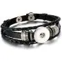 Lovglisten 6pcs Leather Bracelet Bangle for 18mm Snap Button Jewelry (1) Lovglisten 6pcs Leather Bracelet Bangle for 18mm Snap Button Jewelry (1)