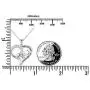 S925 Sterling Silver Lucky Elephant Love Heart Necklace for Women Daughter Girlfriend S925 Sterling Silver Lucky Elephant Love Heart Necklace for Women Daughter Girlfriend