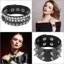 Hicarer 6 Pieces Punk Studded Bracelet Rivets Bracelet Leather Rivets Bracelet Cuff Hicarer 6 Pieces Punk Studded Bracelet Rivets Bracelet Leather Rivets Bracelet Cuff
