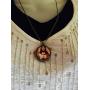 Blazing Autumn Religious Jesus Pendant Necklace/Bracelet Photo Glass Dome Jewelry
