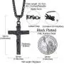 Richsteel Moon Cat/Cross/Angel Wing/Forever in My Heart/Bar/Hourglass Urn Necklace for Women Men Stainless Steel/18K Gold Plated Cremation Jewelry for Human Ashes Waterproof (with Gift Box)