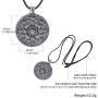 My Shape Fashion Indian Yoga Necklace for Women Men Pendant Necklace OM Yoga Chakra Amulet Necklace Jewelry