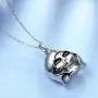 UNY Trendy 316L Stainless Steel Evil Skull Pet Urn Ashes Pendant Memorial Ash Keepsake Cremation Jewelry UNY Trendy 316L Stainless Steel Evil Skull Pet Urn Ashes Pendant Memorial Ash Keepsake Cremation Jewelry