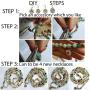 BALIBALI 8MM 108 Mala Beads Necklace Semi-Precious Gem Stones Mala Meditation Necklace 108 Hand Knotted Japa Yoga Beaded Necklace