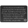 TIIMG Sobriety Gift Addiction Recovery Gift AA Gift NA Gift 12 Step Gifts Alcoholics Anonymous AA Recovery Sobriety Wallet Insert Card