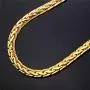 U7 Cuban Chain,Snake Chain Set,18K Real Gold Plated 5MM-8MM Wide Necklace or Wrist Link,Length 8.3 Inch-30 Inch,Send Gift Box