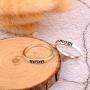 BOCIOL Silvering Mothers Day Rings, mom Ring Personalized, Birthstone Purity Rings for mom, Mother Daughter Jewelry Birthstone Rings for mom