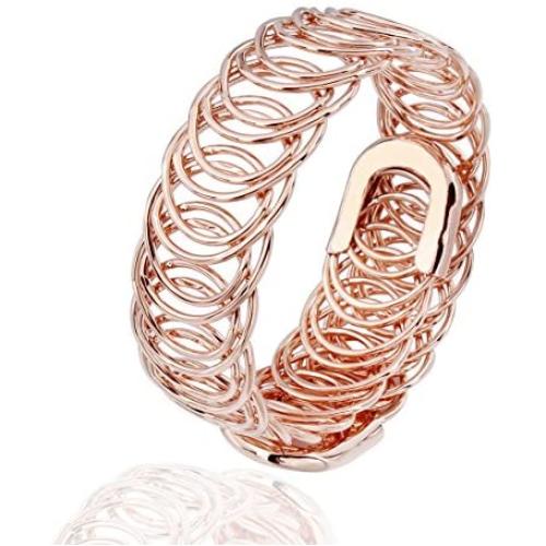 HAWSON Beautiful Stainless Steel Cuff Bracelet for Women Girl - Fashion Jewelry Gift for Birthday,Valentines Day,Christmas Wedding