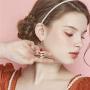DAMLENG 2 Pairs Unique Handmade Simulation Strawberry Layer Cake Dessert Dangle Drop Earrings Set for Women Girls Teens funny Creative Ice Cream Food Jewelry Gifts