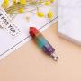 7 Chakra Natural Stones Pendants Necklace Healing Gemstone Crystal Energy Necklaces for Women Men Ladies Girls