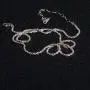 Fine Necklace Twinkling Link Gypsophila 925 Sterling Silver Chain Thin Lightweight Lobster Claw Clasp Jewelry for Women Fine Necklace Twinkling Link Gypsophila 925 Sterling Silver Chain Thin Lightweight Lobster Claw Clasp Jewelry for Women