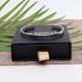 Myjewel Inspirational Bracelets Stainless Steel Cuff Bangle Gifts for Women, Men Teens Girls -Motivational Mantra Quote Inspirational Jewelry for Friendship Encouragement with Gift Box.