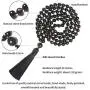 PNEIME 108 Mala Beads Necklace, 8mm Natural Stone Tibetan Prayer Beads, Yoga Meditation Beads Necklace, Hand Knotted Japa Mala PNEIME 108 Mala Beads Necklace, 8mm Natural Stone Tibetan Prayer Beads, Yoga Meditation Beads Necklace, Hand Knotted Japa Mala