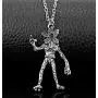 Kiaka Stranger Things TV Show Demogorgon Demodog Monster Pendant Merchandise Necklace Kiaka Stranger Things TV Show Demogorgon Demodog Monster Pendant Merchandise Necklace