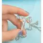 YINLIN Creative Uterus Ovary Pendant Necklace Feminist Medical Jewelry