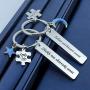 SIDIMELO Couple Gifts Daenerys Keychain My Sun and Stars Jalan Atthirari Anni Shekh Ma Shieraki Anni Keychain Game of Thrones Jewelry Lovers Couples Heart Accessories