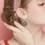DAMLENG 3 Pairs Bohemian Vintage Round Enamel Flower Pattern Dangle Earrings Retro Boho Dangle Drop Earrings for Women Girls Jewelry Accessories Set DAMLENG 3 Pairs Bohemian Vintage Round Enamel Flower Pattern Dangle Earrings Retro Boho Dangle Drop Earrings for Women Girls Jewelry Accessories Set
