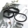 FIBO STEEL 3 PCS Magnetic-Clasp Leather Bracelets for Men Wrap Braided Leather Bracelets Wrist Cuff Bangle 8.0-8.5 Inch FIBO STEEL 3 PCS Magnetic-Clasp Leather Bracelets for Men Wrap Braided Leather Bracelets Wrist Cuff Bangle 8.0-8.5 Inch