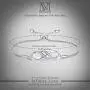 NINAMAID Silver Infinity Endless Love Bracelet for Women Girl Jewelry Gift with Sparking Crystal Bangle Bracelets for Friendship/Sister/Mother/Daughter