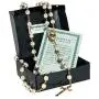 Catholic Beige Rosary Prayer Beaded Jerusalem Cross Crucifix Christ Jesus Necklace Decor with Holy Soil from Jerusalem for Auto Car for Men Women Religious Jewelry Pendant 20.5'' Catholic Beige Rosary Prayer Beaded Jerusalem Cross Crucifix Christ Jesus Necklace Decor with Holy Soil from Jerusalem for Auto Car for Men Women Religious Jewelry Pendant 20.5''
