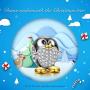 NINAQUEEN 925 Sterling Silver Penguin Gold Plated Bracelet Bead Charms Animal Fever Collocation with 5A Cubic Zirconia Fit Pandora European Bracelets