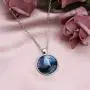 AKTAP Star Trek Inspired Necklace Glass Time Gem Star Trek Pendant Jewelry TV Movies Show Gift for Star Trek Fans