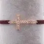 Cross Bracelet I Handmade & Adjustable String