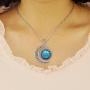 Beautiful Season DIY Full Moon Necklace Triple Goddess Pendant Wiccan Jewelry Moon Goddess Jewelry Wiccan Necklace Charm Gifts
