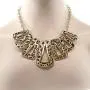 Gem Stone King Stunning Leopard Set with Geometric Dangle Earrings and Necklace Set