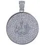 TOPGRILLZ Iced Out Zircon Simulated Diamond Jewish Star of David Pyramid with The Eye of Horus Pendant with Stainless Steel Neckalce Hip Hop TOPGRILLZ Iced Out Zircon Simulated Diamond Jewish Star of David Pyramid with The Eye of Horus Pendant with Stainless Steel Neckalce Hip Hop