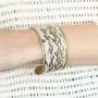 RIAH FASHION Bohemian Multi Layer Cuff Bracelet - Gypsy Statement Infinity Stackable Wrist Bangle Set Metallic Leopard Animal, Genuine Leather, Turquoise RIAH FASHION Bohemian Multi Layer Cuff Bracelet - Gypsy Statement Infinity Stackable Wrist Bangle Set Metallic Leopard Animal, Genuine Leather, Turquoise