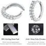 3 Pairs Silver Hoops Earrings for Women Girls, Hypoallergenic Cubic Zirconia Small Cartilage Huggie Earring Set(8/10/12mm) 3 Pairs Silver Hoops Earrings for Women Girls, Hypoallergenic Cubic Zirconia Small Cartilage Huggie Earring Set(8/10/12mm)