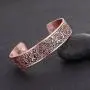 EUEAVAN Viking Tree of Life Raven Crow Talisman for Protection Cuff Bracelet for Easing Fatigue,Blood Circulation