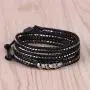 KELITCH Turquoise Beads Leather 3 Wrap Bracelet Bangle New Charm Strand Bracelets Cuff Fashion Jewelry Gift KELITCH Turquoise Beads Leather 3 Wrap Bracelet Bangle New Charm Strand Bracelets Cuff Fashion Jewelry Gift