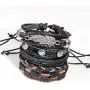 MRSXXNT Wrap Bracelets Mens Women Cowhide Multi-Layer Braided Leather Bracelet Bangle Adjustable Bracelet MRSXXNT Wrap Bracelets Mens Women Cowhide Multi-Layer Braided Leather Bracelet Bangle Adjustable Bracelet