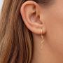 Snake Earrings for Women Gold Silver Snake Hoop Earrings Dangle Serpent Earrings Dainty Snake Jewelry