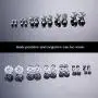 6 Pairs 3-8mm Cubic Zirconia Stud Earrings Set, 316L Hypoallergenic Surgical Stainless Steel Piercing Cartilage Fashion Helix Earrings for Women Men and Girls 6 Pairs 3-8mm Cubic Zirconia Stud Earrings Set, 316L Hypoallergenic Surgical Stainless Steel Piercing Cartilage Fashion Helix Earrings for Women Men and Girls
