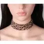 LeopardXL 2-Pack Leopard Print Faux Suede Choker Necklace-30CM LeopardXL 2-Pack Leopard Print Faux Suede Choker Necklace-30CM