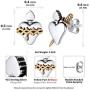 Nofade Silver Personalized 925 Sterling Silver Sacred Heart Stud Earrings Vintage Sacred Heart of Jesus Christian Jewelry For Women Men