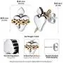 Nofade Silver Personalized 925 Sterling Silver Sacred Heart Stud Earrings Vintage Sacred Heart of Jesus Christian Jewelry For Women Men Nofade Silver Personalized 925 Sterling Silver Sacred Heart Stud Earrings Vintage Sacred Heart of Jesus Christian Jewelry For Women Men