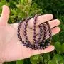 Adabele Natural 7'' 7.5 inch Stretchy Gemstone Bracelet Chakra Gems Stone 6mm (0.24 Inch) Bead Healing Crystal Quartz Jewelry Women Men Girls Gifts