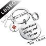 The Originals Inspired Jewelry Fandom Gift Idea Team Klaus Always and Forever Keychain