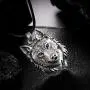 Mson Nordic Pendant Necklace Viking Wolf Head Necklace Punk Jewelry Wolf Head Hip Hop Charm Mson Nordic Pendant Necklace Viking Wolf Head Necklace Punk Jewelry Wolf Head Hip Hop Charm