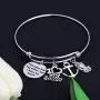 AKTAP Navy Mom Bracelet Military Wife Jewelry The Navy Has My Sailor But I Have His Heart Military Mom/Wife Charm Bracelets AKTAP Navy Mom Bracelet Military Wife Jewelry The Navy Has My Sailor But I Have His Heart Military Mom/Wife Charm Bracelets