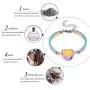 zeqingjw Heart Cremation Bracelet for Ashes Stainless Steel Urn Bangles for Ashes Memorial Keepsake Cremation Jewelry for Ashes Bracelet - Adjustable zeqingjw Heart Cremation Bracelet for Ashes Stainless Steel Urn Bangles for Ashes Memorial Keepsake Cremation Jewelry for Ashes Bracelet - Adjustable