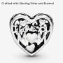 Pandora Jewelry I Love You Mom Heart Sterling Silver Charm