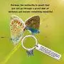 CYTING Butterfly Keychain You Can Go Through A Great Deal of Darkness Yet Become Something Beautiful Inspirational Keychain Graduation Gift Encouragement Gift