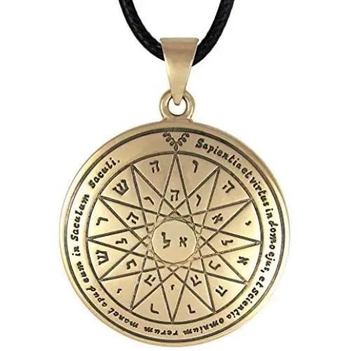 Bronze Fourth Pentacle of Mercury Talisman for Knowledge Bronze Fourth Pentacle of Mercury Talisman for Knowledge