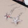 CiNily Dangle Drop Earrings for Women Girls 18K Gold Plated Opal Earrings Sea Jewelry Ocean Earrings