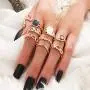 9PCS Knuckle Stacking Ring Set Snake Ring Set for Women Teen Girls Boho Vintage Stackable Joint Midi Finger Rings Gold Knuckle Rings Set 9PCS Knuckle Stacking Ring Set Snake Ring Set for Women Teen Girls Boho Vintage Stackable Joint Midi Finger Rings Gold Knuckle Rings Set